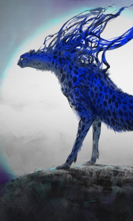 Голубой гепард