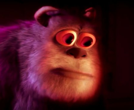 Мем с салли из корпорации монстров