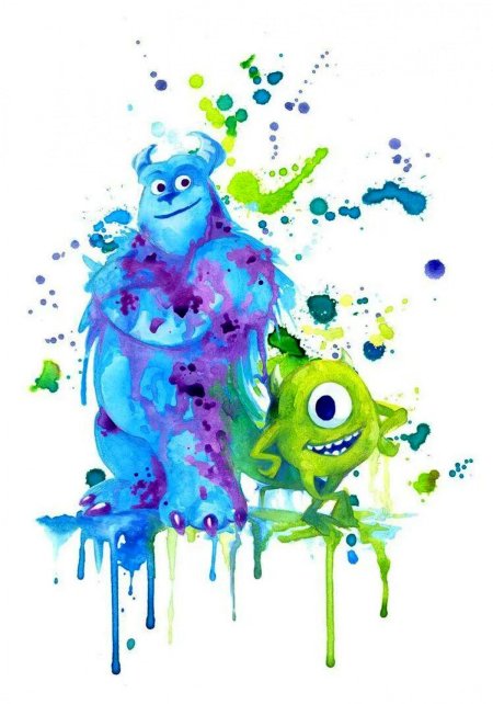 Рисунки корпорация монстров