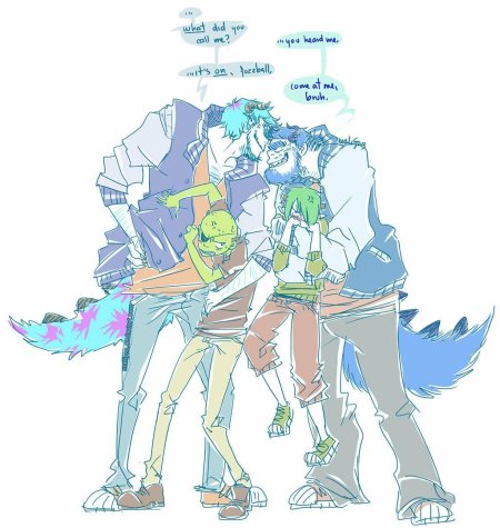 Университет монстров салли и майк яой