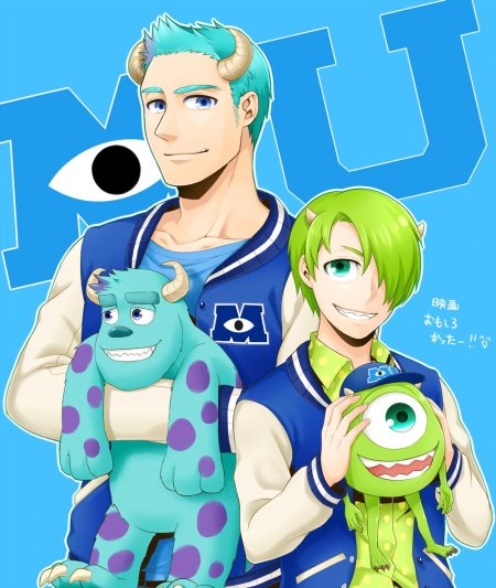 Университет монстров хуманизация салливан и майк