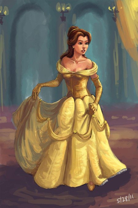 Красавица и чудовище бель