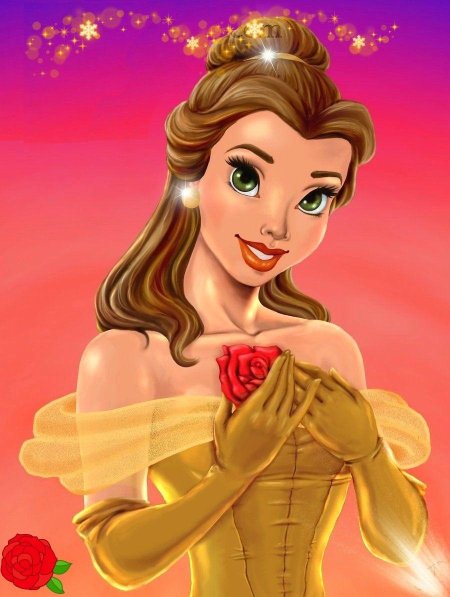 Бель принцесса дисней