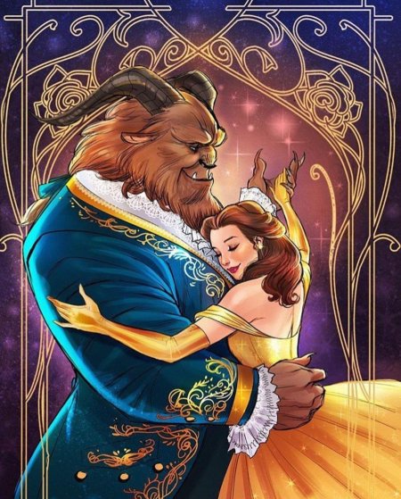 Красавица и чудовище дисней