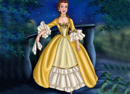 Платье принцессы бэлль (бэль) disney