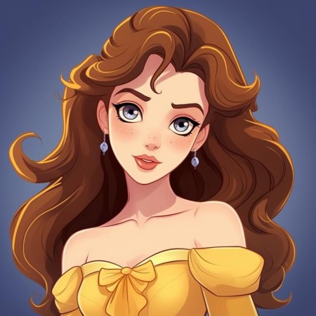 Белль из красавица и чудовище