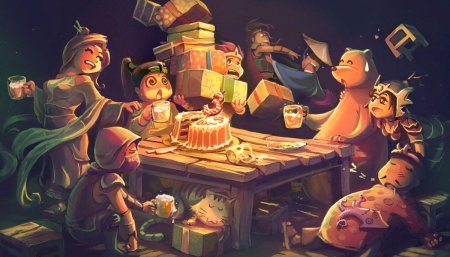 Арт на день рождения