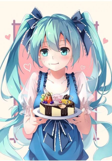 Поздравление с днём рождения в стиле аниме