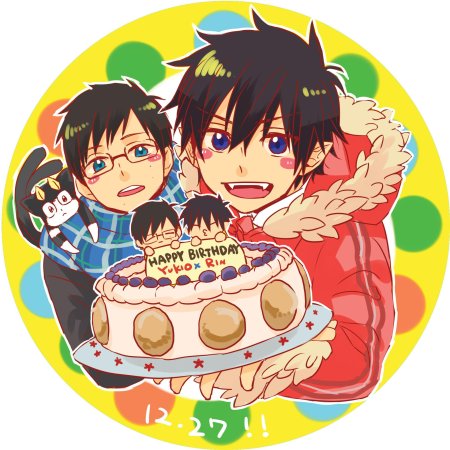 С днем рождения аниме