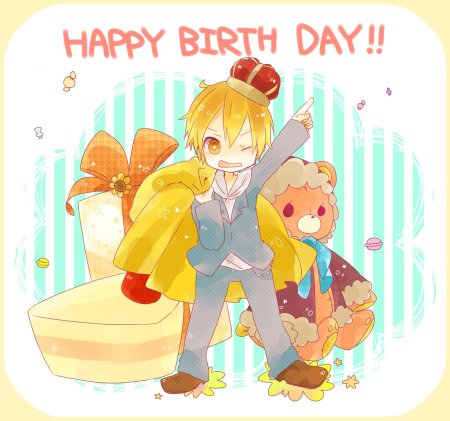 Аниме поздравление с днем рождения
