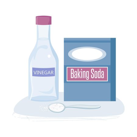 Baking soda and vinegar