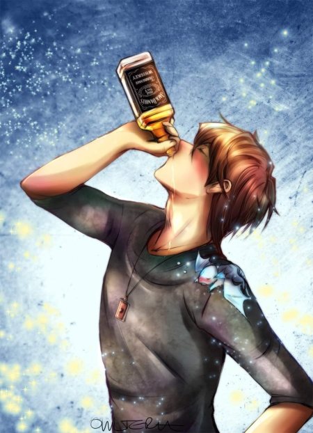 Аниме алкоголь