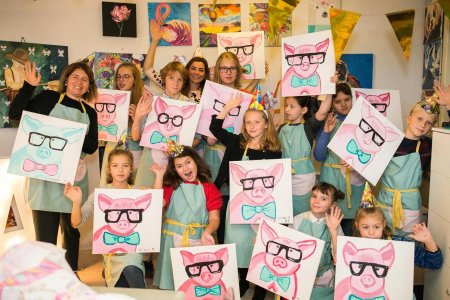 Арт вечеринка для детей