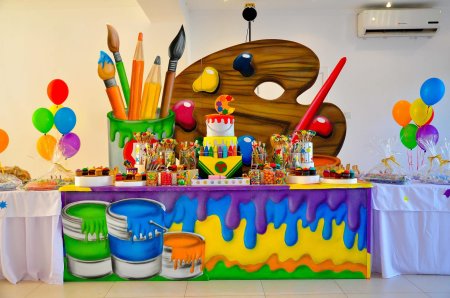 Арт вечеринка для детей