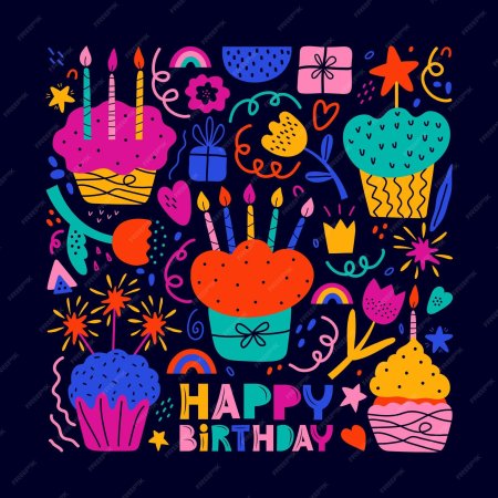 Вектор день рождения