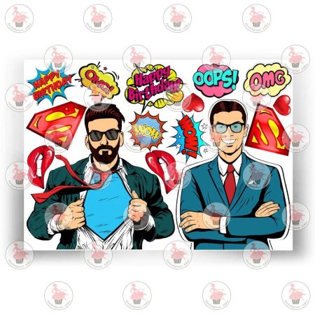 Поп арт мужчина