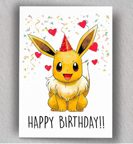 Пикачу с днем рождения