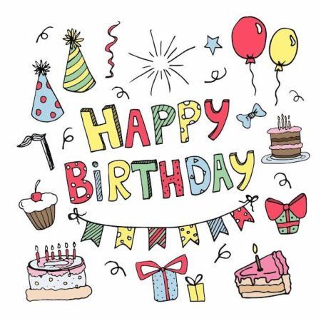 День рождение вектор