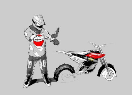 Дукати кроссовый мотоцикл