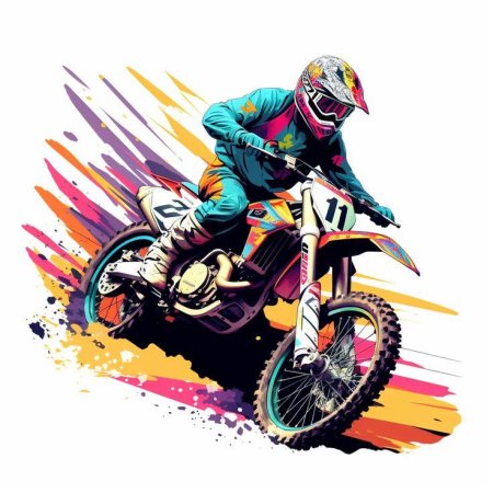 Мотокросс мотоцикл