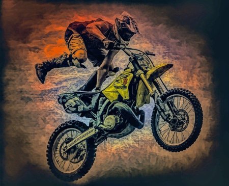 Эндуро рисунки