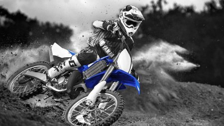 Кроссовый мотоцикл yamaha yz450f