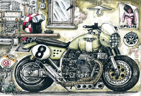 Мото гуцци ретро