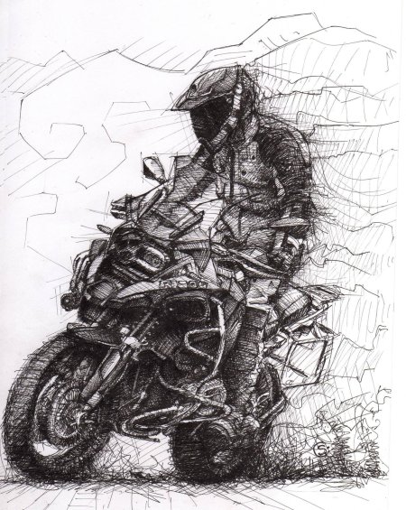 Эндуро рисунки