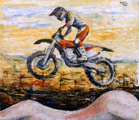 Художник хосе родригес мотоциклы