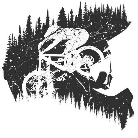 Эндуро наклейки