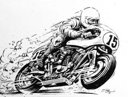 Мотоцикл эскиз