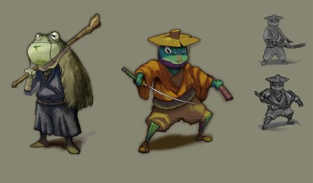 Днд жаба самурай