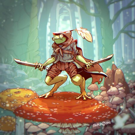 Днд жаба самурай