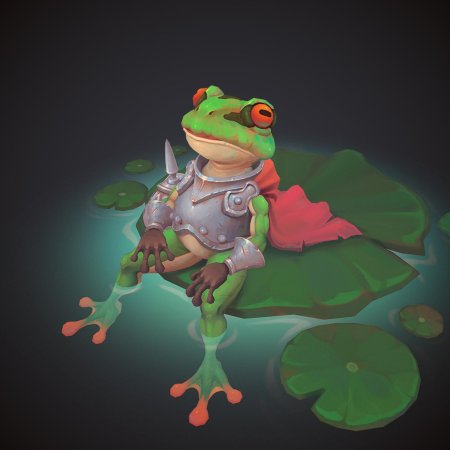 Лягушка воин