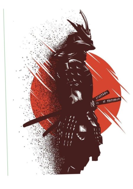 Крутые арты самураев