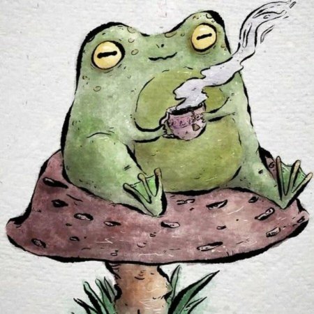 Милые рисунки лягушек