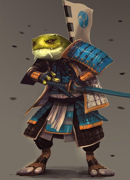 Днд жаба самурай