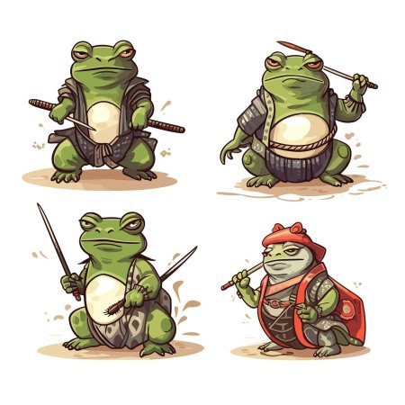 Днд жаба самурай