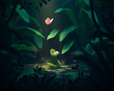 Лягушка арт