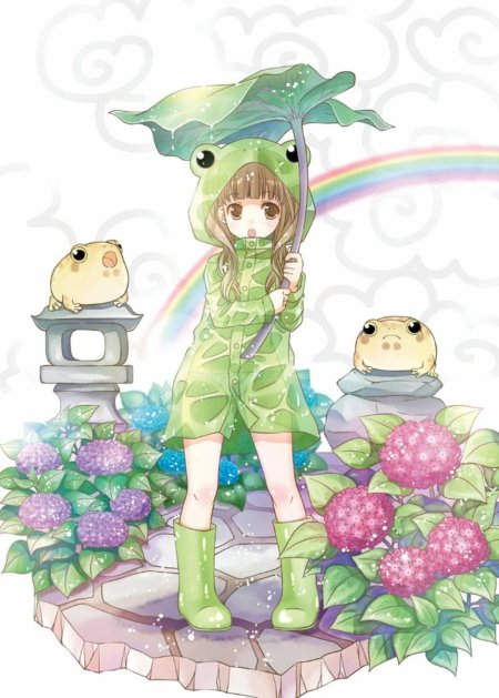 Аниме лягушка