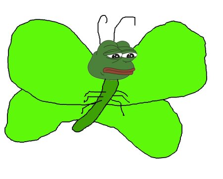 Лягушка мультяшная