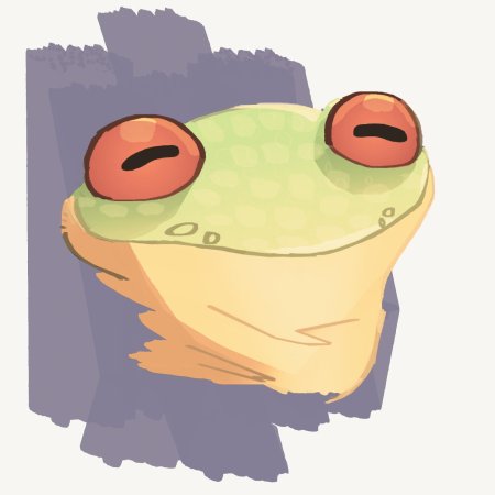 Милая жаба арт