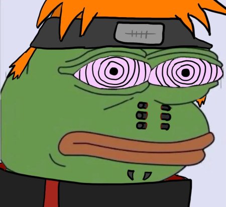 Лягушонок пепе наруто