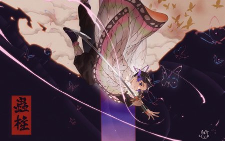 Шинобу клинок рассекающий демона