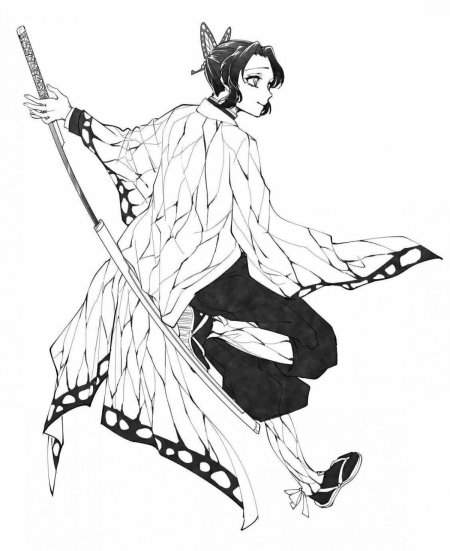 Шинобу клинок рассекающий демона