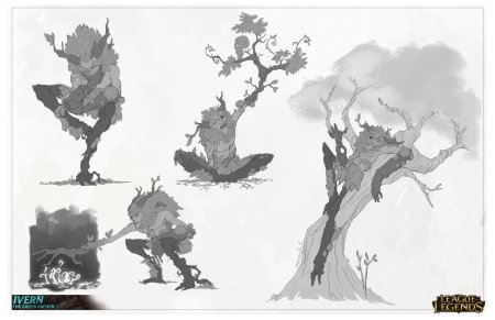 Лига легенд концепт арт