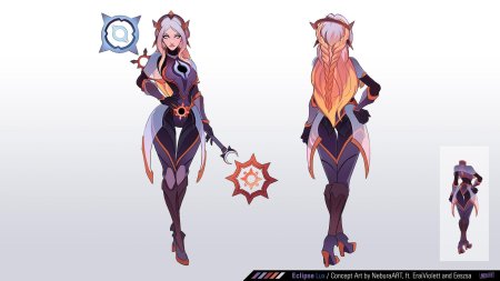 Гвен лига легенд концепт арт