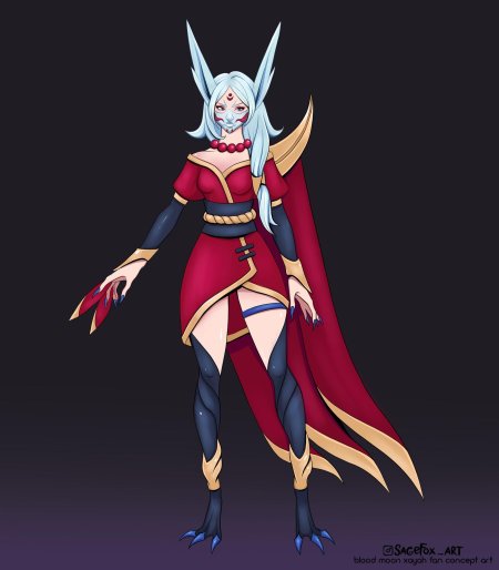 Bloodmoon xayah