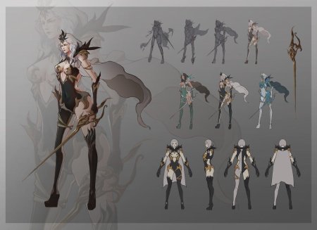 Интересные концепты персонажей