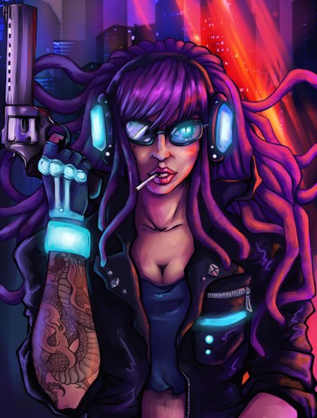 Cyberpunk химера